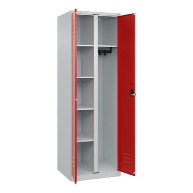 C+P Garder.-Schr. Classic 2Abteile 1850x600x500 lgr/rt