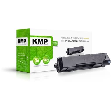 KMP Toner K-T77 wie Kyocera TK1160 schwarz