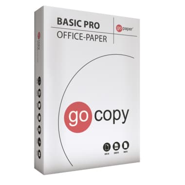 go copy Kopierpapier BASIC PRO A4 70g ws 500Bl.