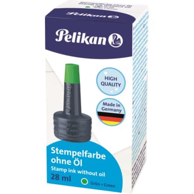 Pelikan Stempelfarbe 4K ohne Öl 28ml gn