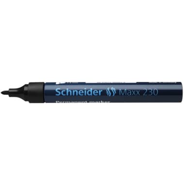 Schneider Permanentmarker Maxx 230 Rundspitze 1-3mm sw