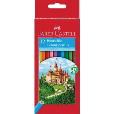 Faber-Castell Buntstift Eco sortiert 12 St./Pack.