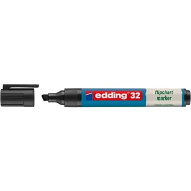 edding Flipchartmarker 32 1-5mm Keilspitze sw