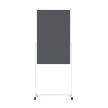 magnetoplan Moderationswand 75x120cm Filz grau