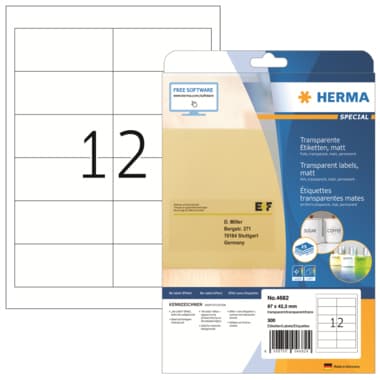 Herma Etikett 97x42,3mm 300 St./Pack.