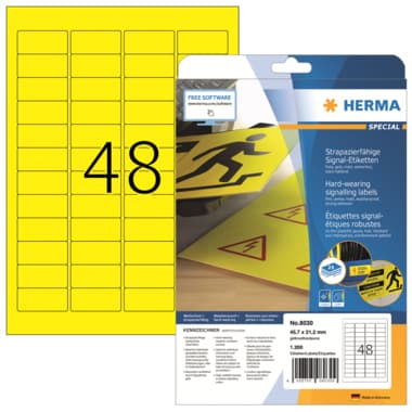 Herma Folienetikett 45,7x21,2mm ge 1.200 St.
