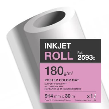 Clairefontaine Plotterrolle 180g 914mmx30m
