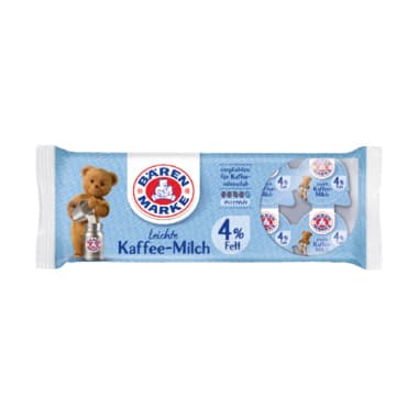 Bärenmarke Kaffee-Milch 0 4% Fett 10St.