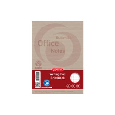 Herlitz Briefblock DIN A5 Recycling 50Blatt kar