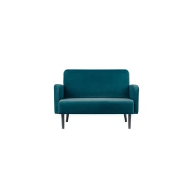 Paperflow Sofa LISBOA 2Sitzer Samt sw/gn
