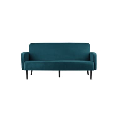 Paperflow Sofa LISBOA 3Sitzer Samt sw/gn
