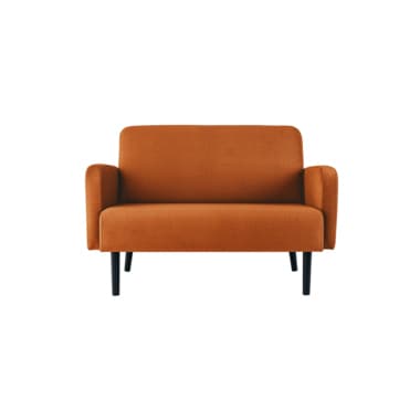 Paperflow Sofa LISBOA 2Sitzer Stoff sw/br