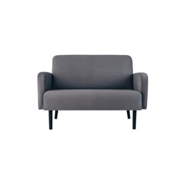 Paperflow Sofa LISBOA 2Sitzer Stoff sw/gr