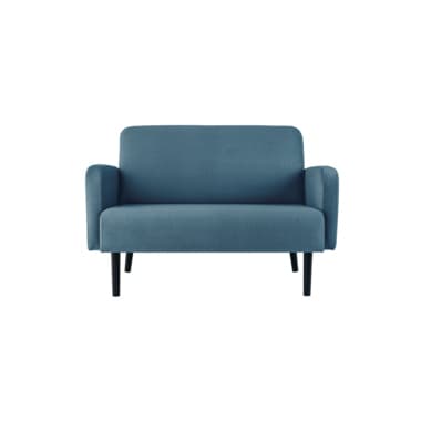 Paperflow Sofa LISBOA 2Sitzer Stoff sw/bl