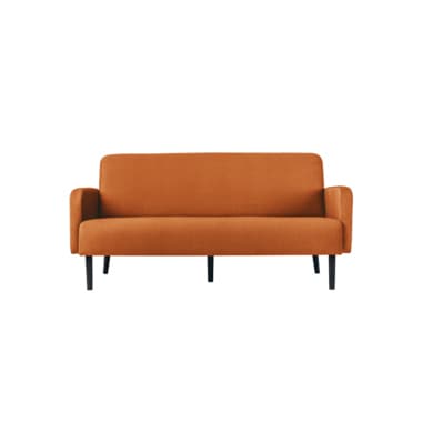 Paperflow Sofa LISBOA 3Sitzer Stoff sw/br