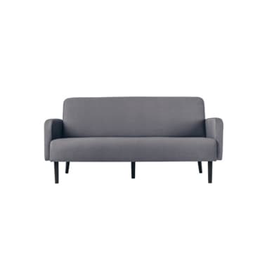 Paperflow Sofa LISBOA 3Sitzer Stoff sw/gr