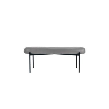 Paperflow Sitzbank GAIA L Kunstleder sw/gr