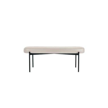 Paperflow Sitzbank GAIA L Kunstleder sw/ws