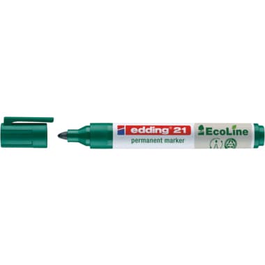 edding Permanentmarker 21 EcoLine 1,5-3mm Rundspitze gn