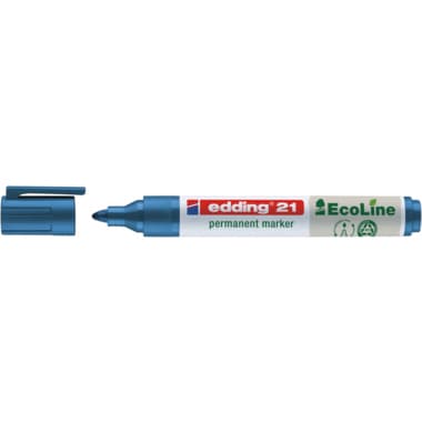 edding Permanentmarker 21 EcoLine 1,5-3mm Rundspitze bl