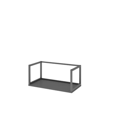 Hammerbacher Metallrahmen FlexWall 80cm 1OH graphit