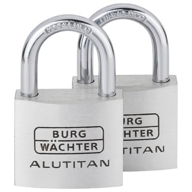 Burg-wächter Zylinder- Vorhangschloss Duo 770 40 2St