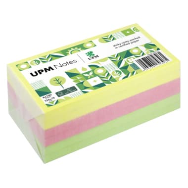 UPM Notes Haftnotiz Brillant 125x75mm 100Bl. sort. 6St.