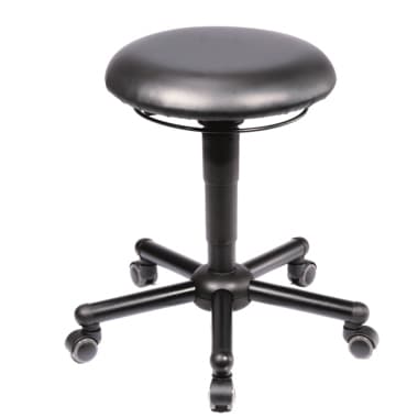 meychair Hocker XXL A19-TR-KL-XXL Rollen sw