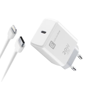 cellularline Ladegerät m. Ladekabel