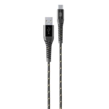 cellularline Kabel USB-A/USB- C 1,2m sw