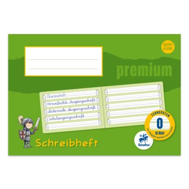 Staufen Schreiblernheft Premium A5quer 16Bl 90g lin