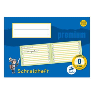 Staufen Schreiblernheft Premium A5quer 16Bl 90g lin