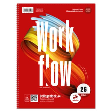 Staufen Collegeblock Style A4 80Bl 70g 5mm kar