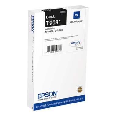 Epson Tintenpatrone T9081 5.000S schwarz