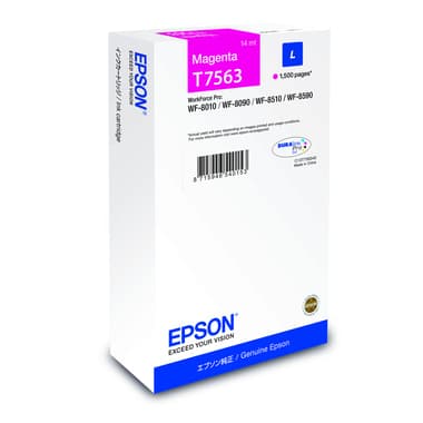Epson Tintenpatrone T7563 1.500S magenta