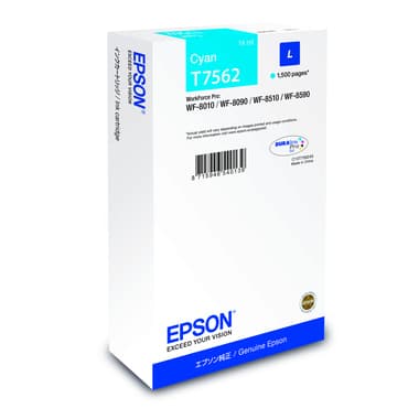 Epson Tintenpatrone T7562 1.500S cyan