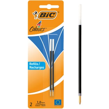 Bic Kugelschreibermine 4 Colours 0,4mm bl 2 St.