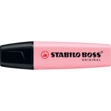 Stabilo Textmarker BOSS ORIGINAL Pastel rosiges rouge