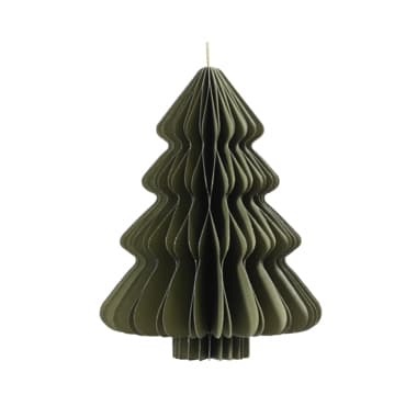 Everlands Weihnachtsbaum Papier 40x30cm gn
