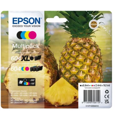 Epson Tintenpatrone 604/604XL bk/c/m/y 4St