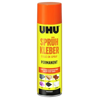 Uhu Sprühkleber 500ml Dose transparent