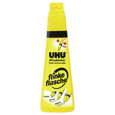 Uhu Alleskleber flinke flasche 90g nachfüllbar