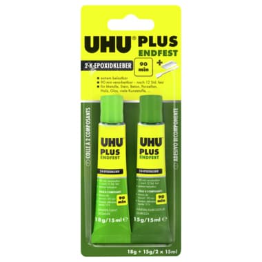 Uhu Zweikomponenten-Kleber PLUS ENDFEST 33g