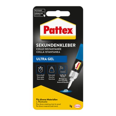 Pattex Sekundenkleber Ultra Gel Tube 3g