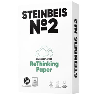 Steinbeis Kopierpapier No.2 ISO 80 A4 500Bl.