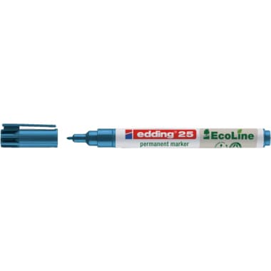 edding Permanentmarker 25 EcoLine 1mm Rundspitze bl