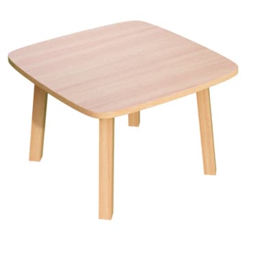 Paperflow Beistelltisch Woody 60x60cm bu/bu