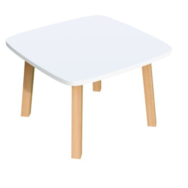 Paperflow Beistelltisch Woody 60x60cm bu/ws