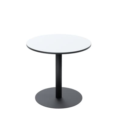 Paperflow Bistrotisch Mezzo rund 80cm sw/ws