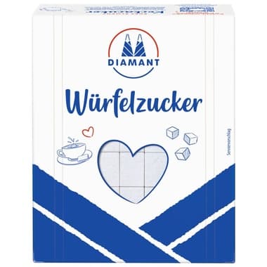 Diamant Würfelzucker 500g